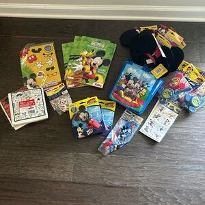 Mickey Mouse Birthday supplies.